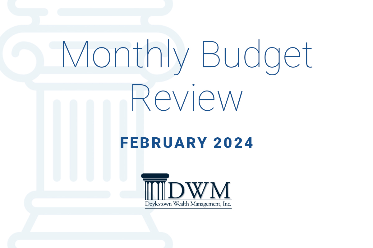 Featured image for “Monthly Budget Review | February 2024”