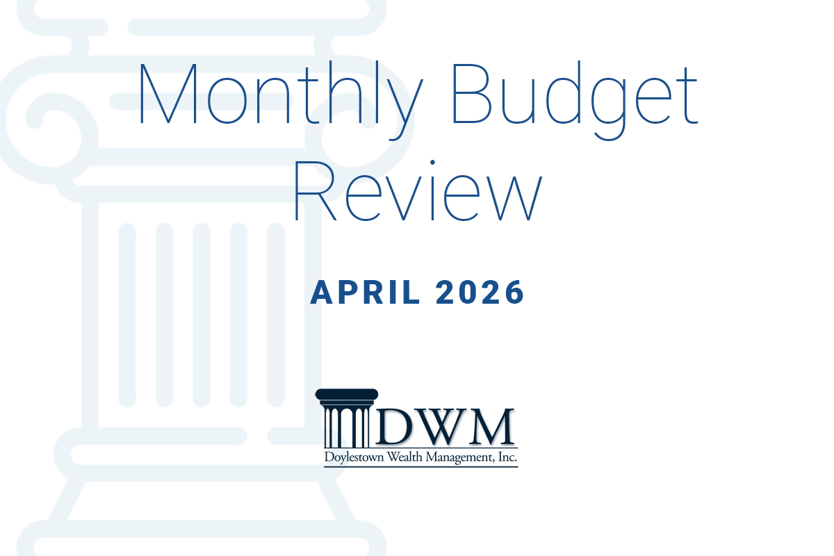 Featured image for “Monthly Budget Review – April 2026”